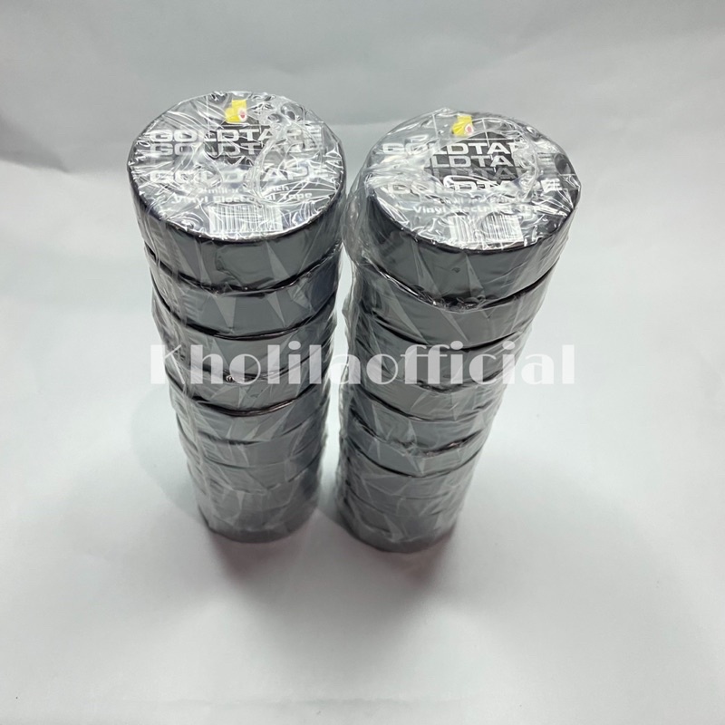 

ISOLASI HITAM GOLDTAPE ISI 10 PCS