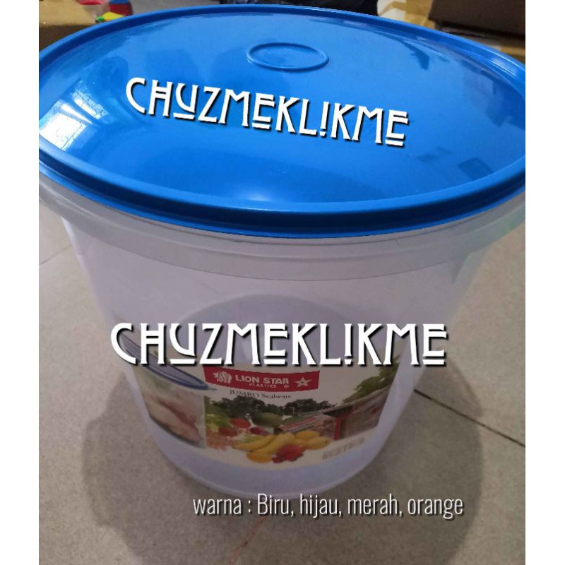 Toples jumbo sealware lion star 16 liter/Toples kerupuk dll/Toples jumbo sealware lion star