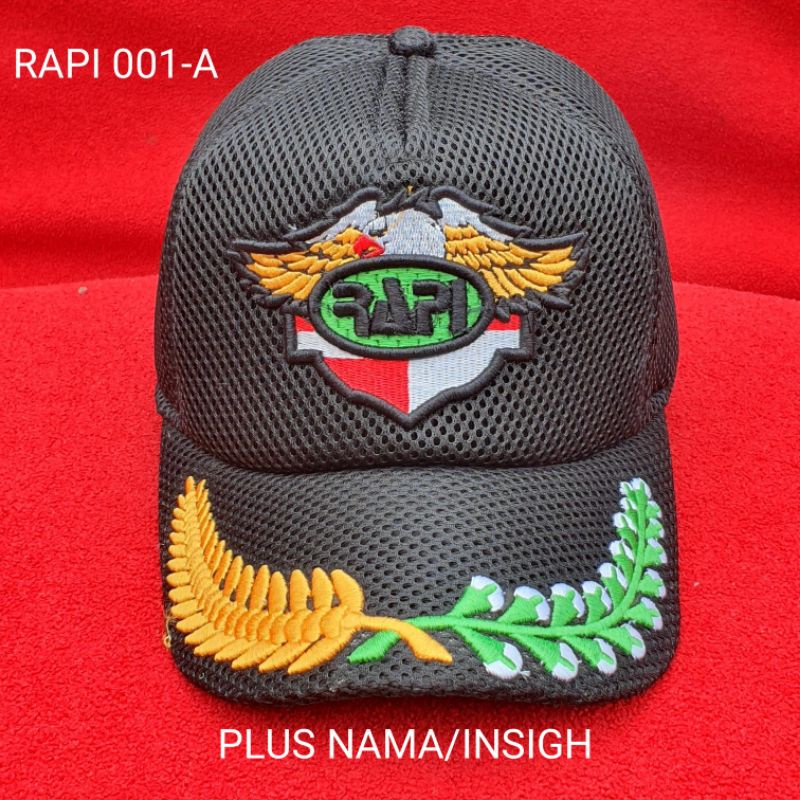 TOPI RAPI BAHAN JARING/ DOBEL MES