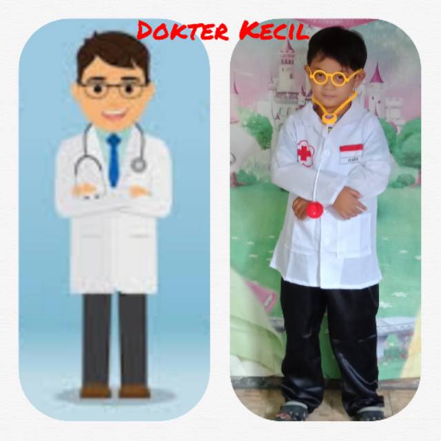 Jad Dokter Anak Baju Profesi Dokter Cilik Shopee Indonesia