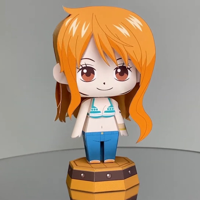 Chibi Nami One Piece Papercraft