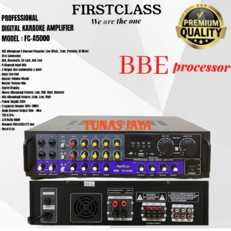 AMPLI FIRSTCLASS FC A5000 AMPLI FIRSTCLASS FCA5000 FC A 5000
