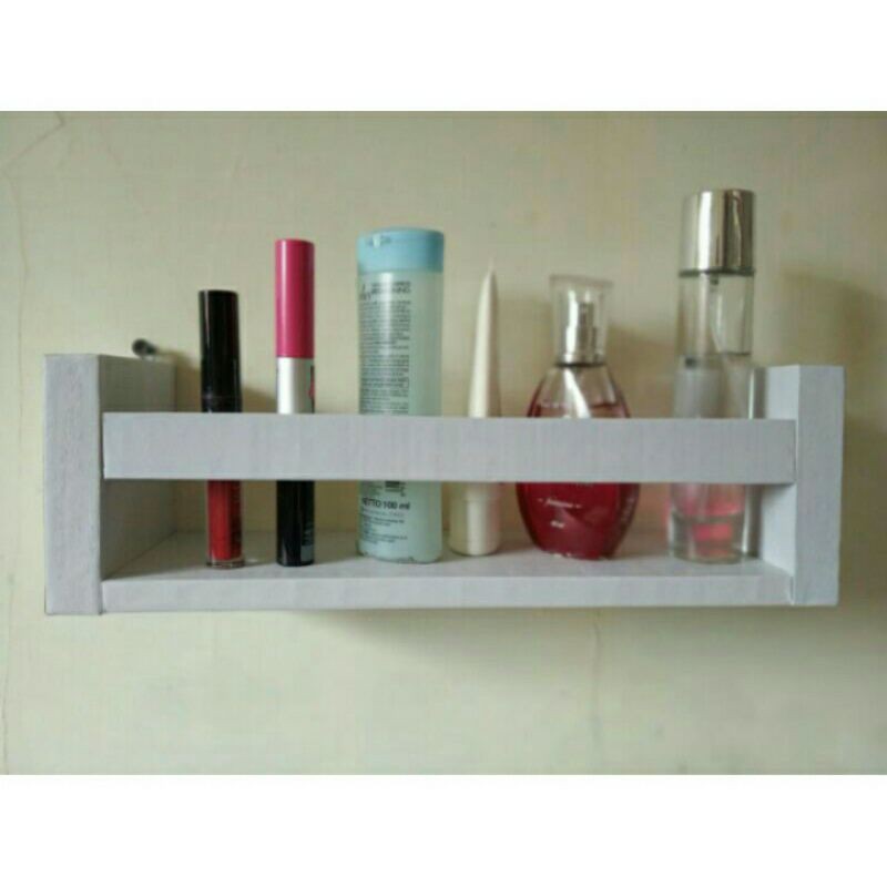 Rak bumbu dapur kayu/Rak kosmetik/Rak serbaguna/Rak buku