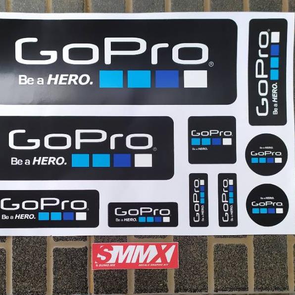 

➾ Sticker kit stiker set GoPro ♤