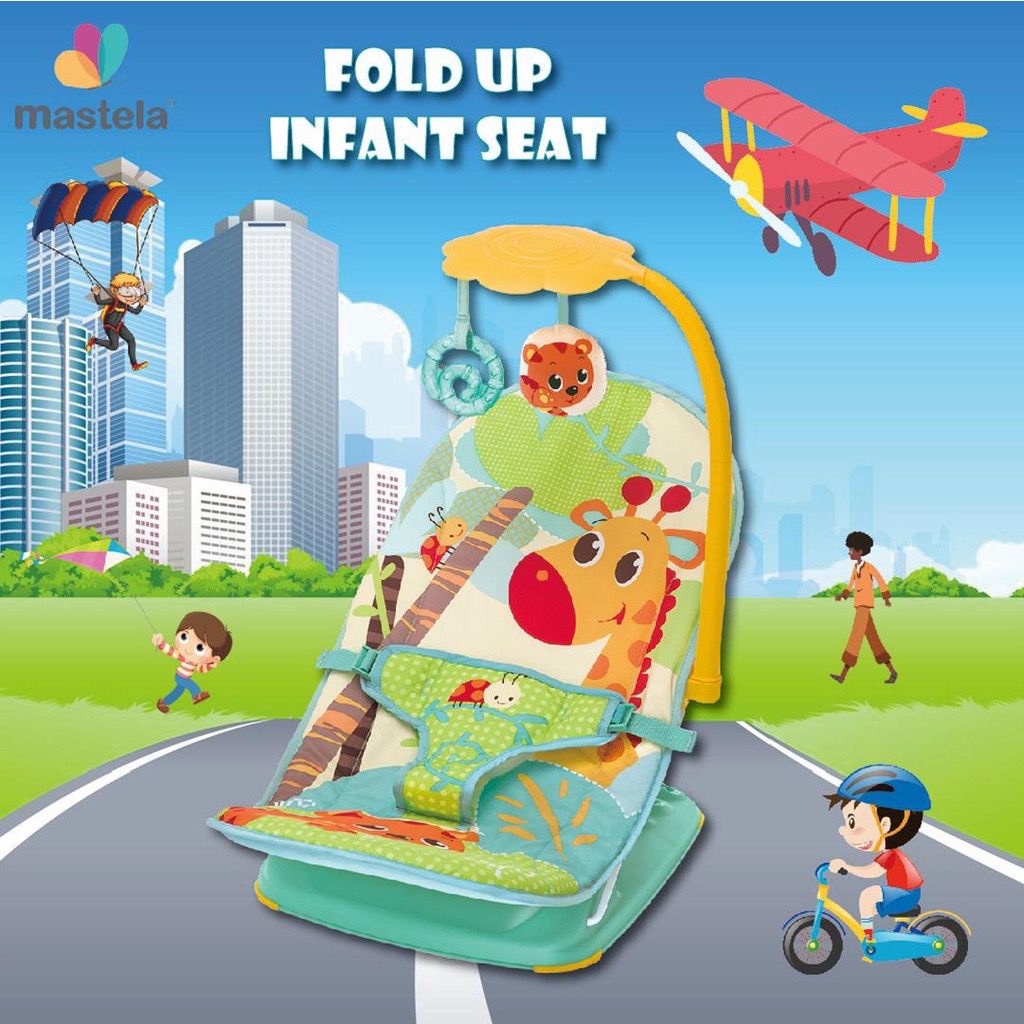 Baby Elle Mastela Infant Seat Bouncer Bayi Tempat Duduk Bayi Sugar Baby-MASTELA - Green
