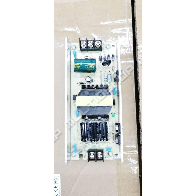 Power Supply Switching 5V 20A Body Slim/Tipis Tanpa Tutup