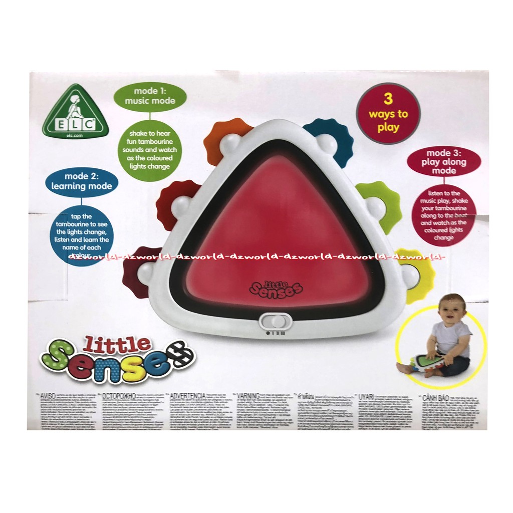 ELC Little Senses 8 Shake And Plaambourine Mainan Bayi Dan Alat Musik