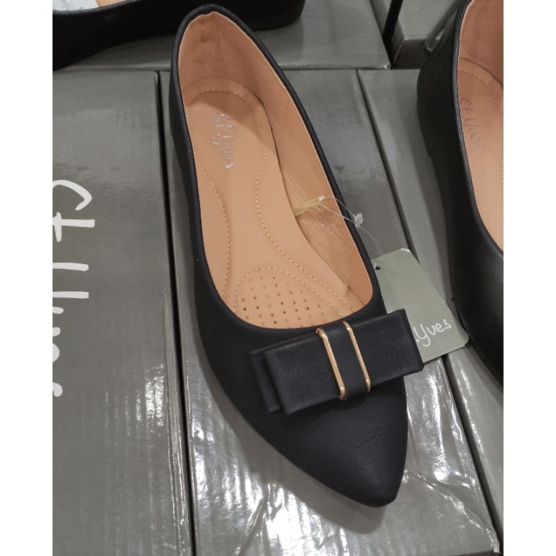 Flatshoes St Yves Hitam