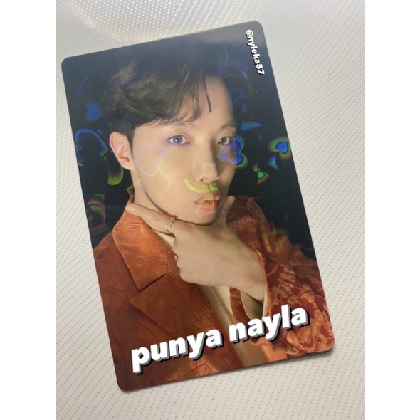 (BOOKED)PC Lucky Draw ld japan fc fanclub holo j-hope jhope hoseok be deluxe be del bts official