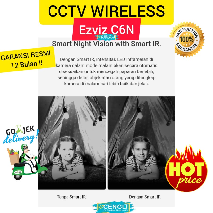 Kamera CCTV Hilook IPC-P120 Indoor 1080p Babycam Wifi Dome Camera-1