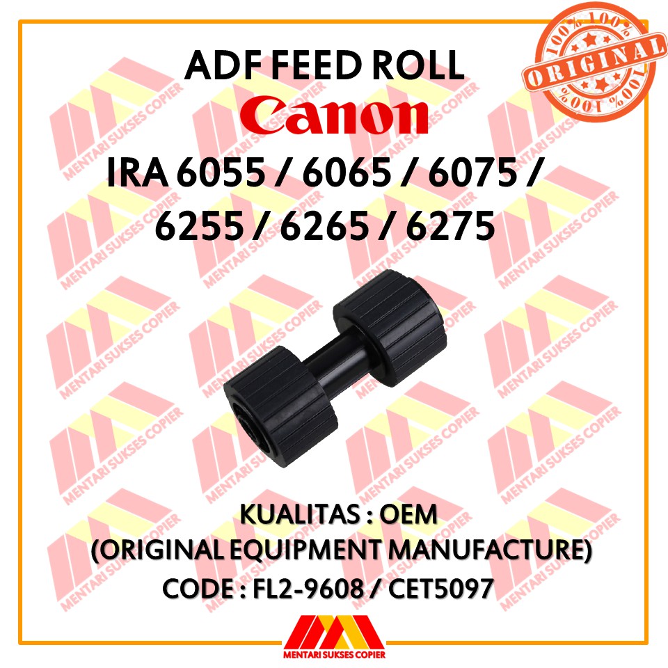 ADF FEED ROLL OEM - CANON IRA6055/6065/6075/6255/6265/6275