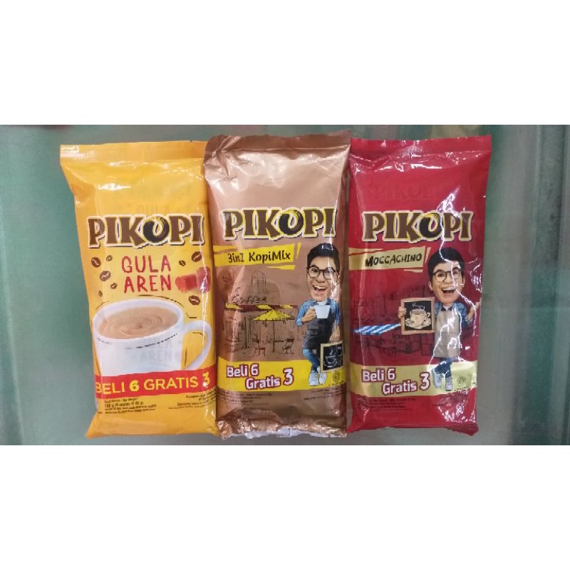 

KZ - pikopi 3in1 kopi mix , gula aren & moccachino 9x20g, 9x22g