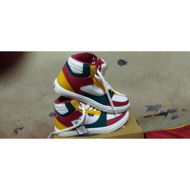 AEROSTREET HOOPS NATURAL Merah Kuning Hijau Putih