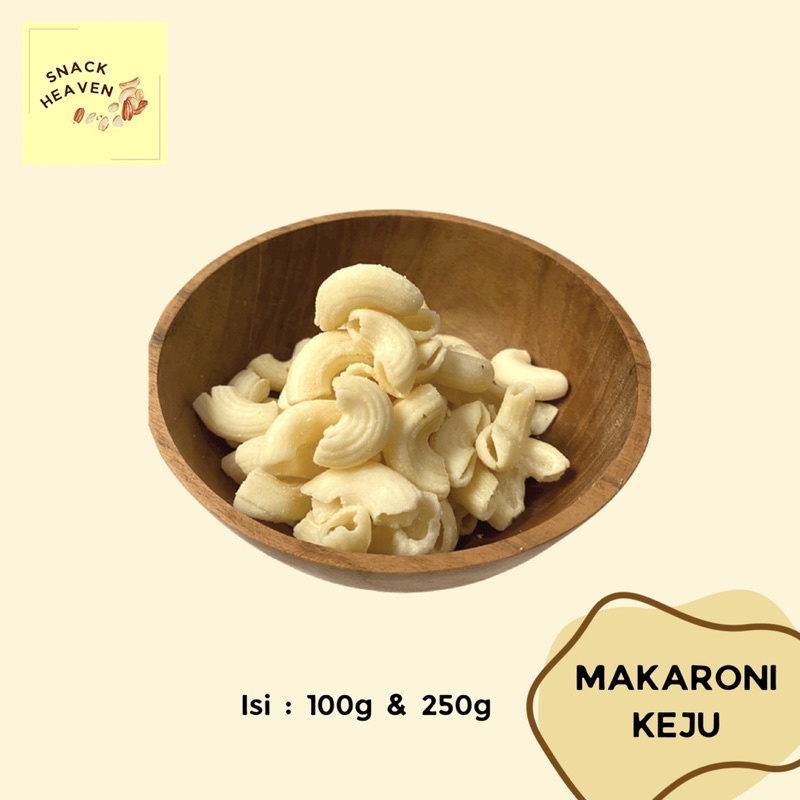 

SNACK CEMILAN MAKARONI MAKRONI KEJU KRAFT PREMIUM ASIN GURIH 100g