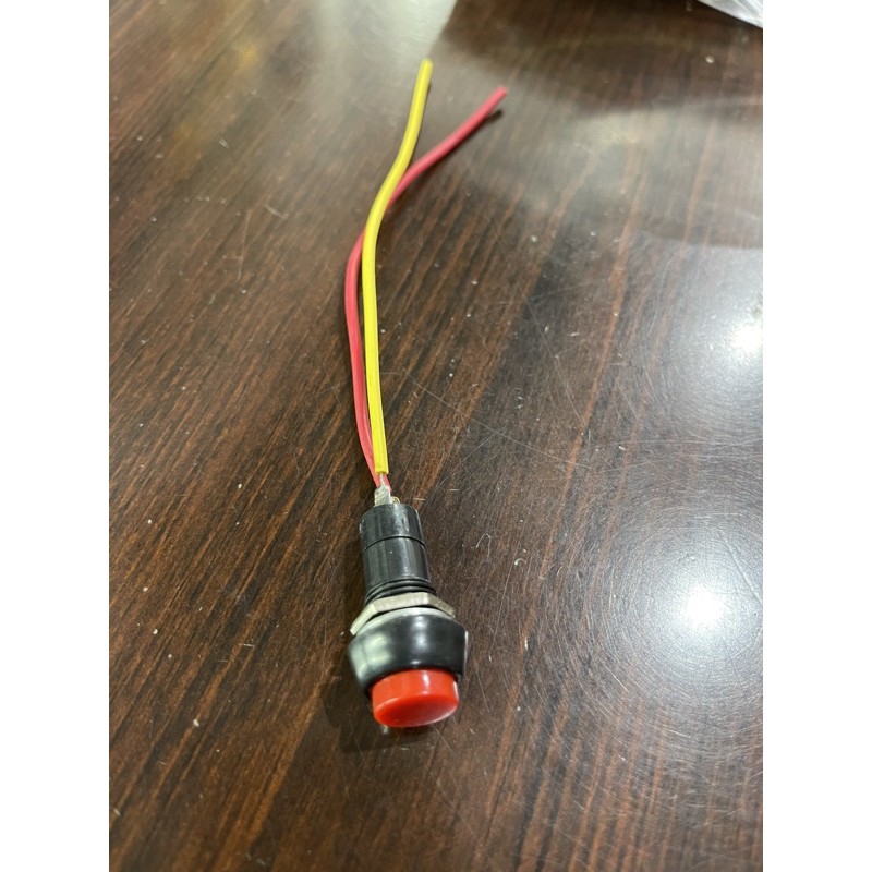 Saklar Bulat Tombol Push ON OFF Motor Universal Push Switch SAKLAR