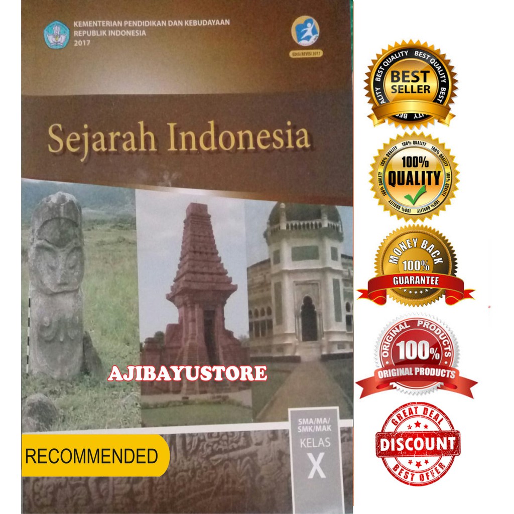 Jual Buku Sejarah Indonesia Sma Ma Smk Mak Kelas 10 X Kurikulum 2013