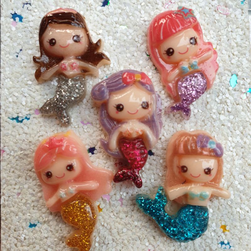 Jual Resin Mermaid Gliter Shopee Indonesia