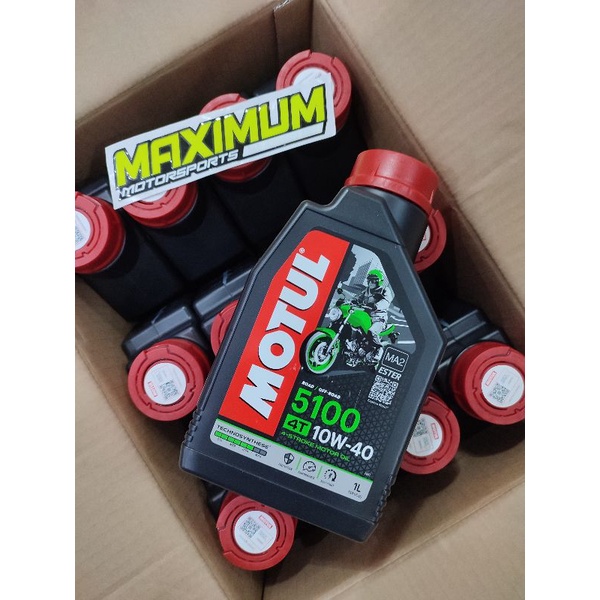 Oli 4T 5100 10W-40 1Lt MOTUL | Oli 4T 7100 10W-40 1Lt MOTUL