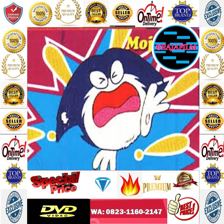Kaset CD DVD Film Anime Mojacko
