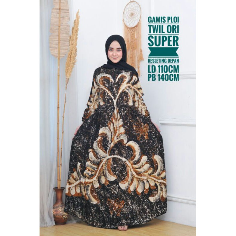 Grosir Gamis Twill Ori Gamis Rayon Super Murah