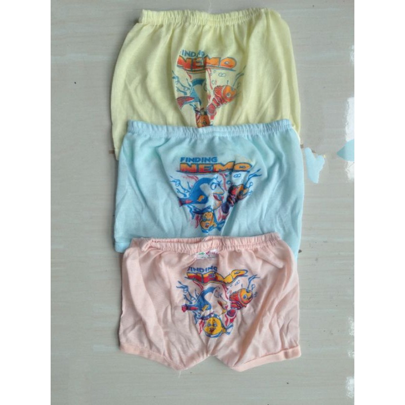 1 lsn Celana pendek 6 bln-1tahun/celana pendek bahan kaos