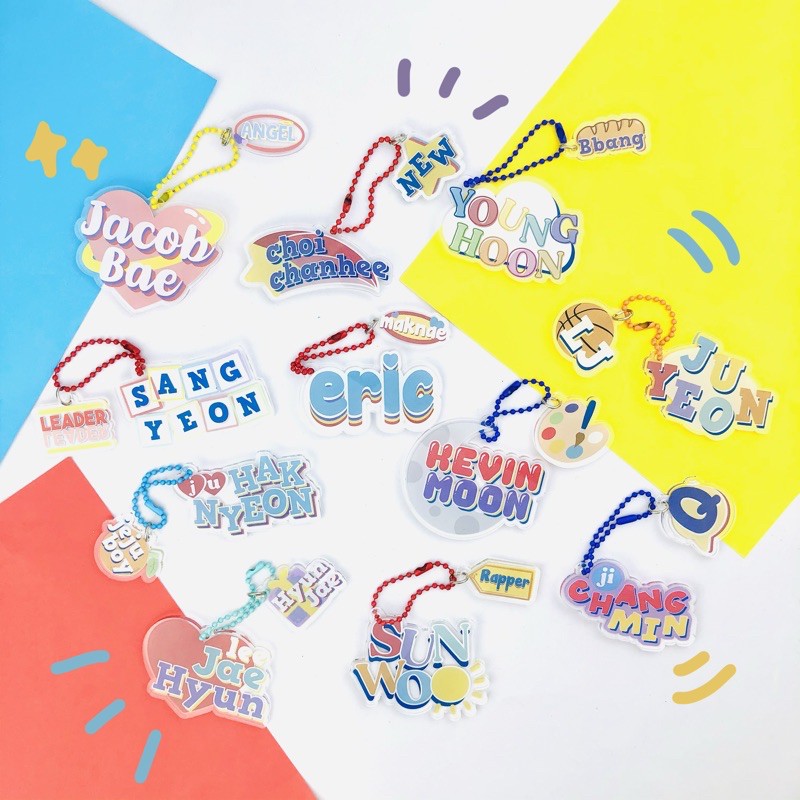 THE BOYZ Keychain (gantungan akrilik THE BOYZ) by Kulkit