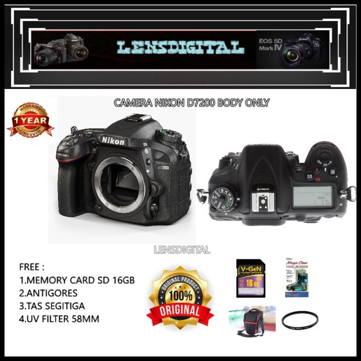 Kamera Nikon D7200 Body Only /Nikon D7200 Body Only