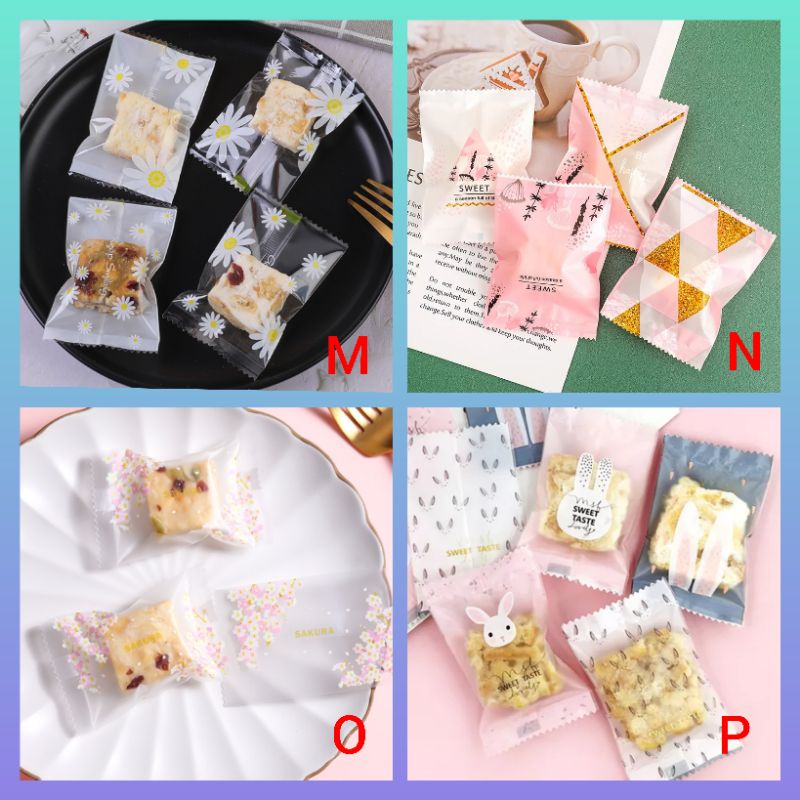 (PC3) 10pcs Plastik Cookie Segel 7x10cm/Plastik Nastar/Plastik Kue