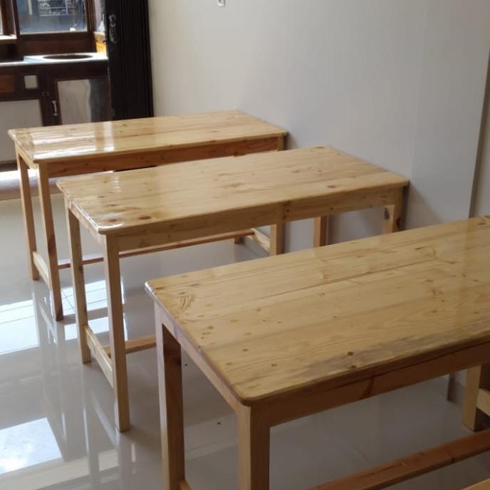 Meja Makan Jati Belanda 120Cm Anpsjddrbb