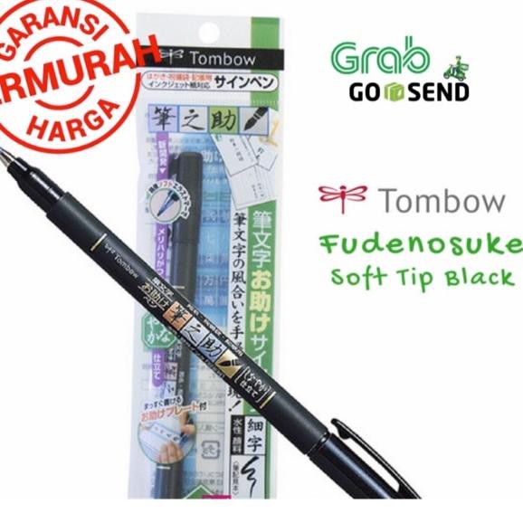 

M0Q Ter tombow fudenosuke soft tip Baru