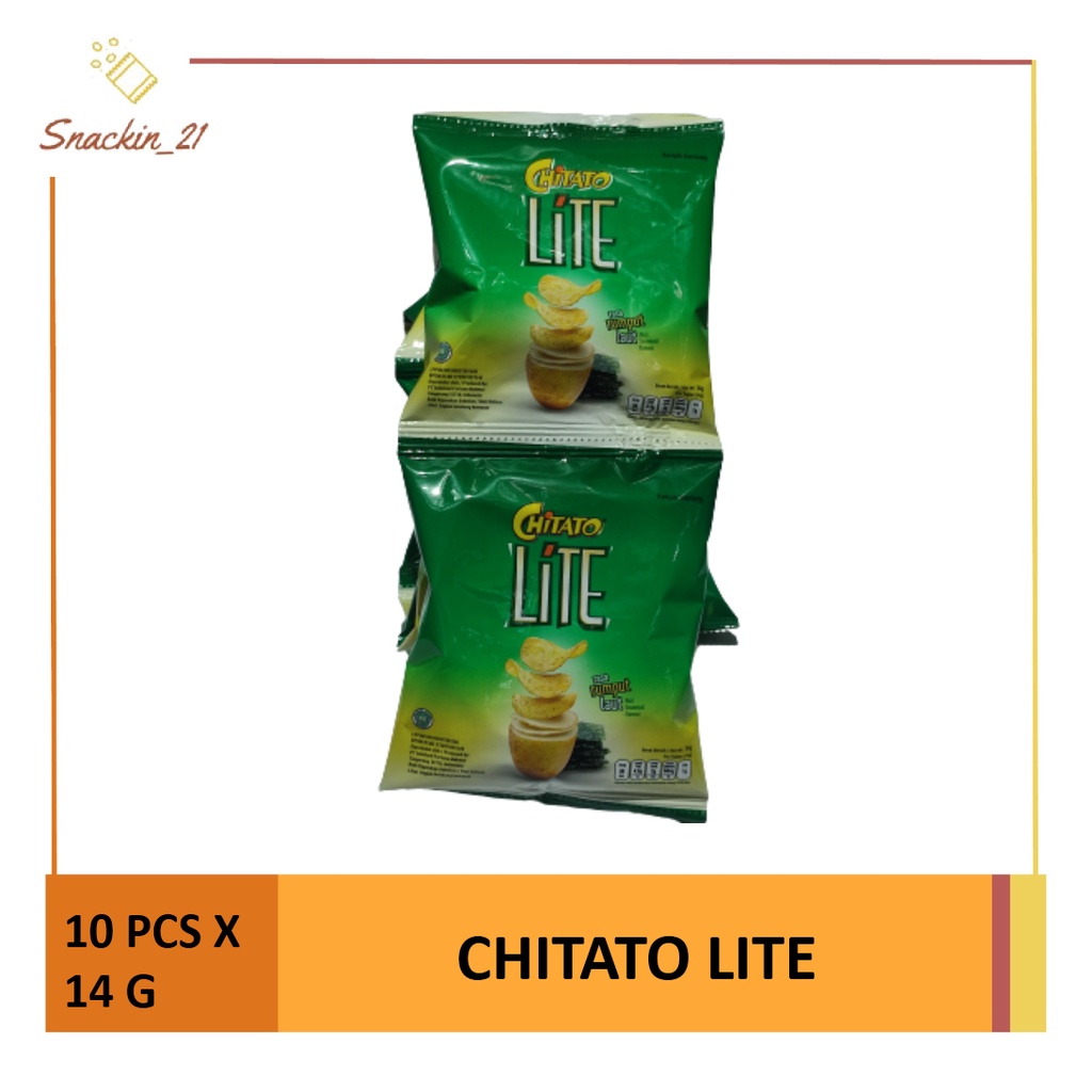 

Chitato Lite Rasa Rumput Laut (Isi 10 Pcs x 14 gr)