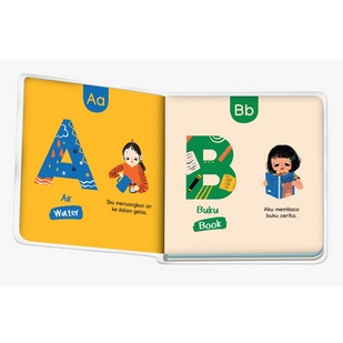 Seri Kumi: Belajar ABC : Mengenal Kosakata Sehari-hari - Bilingual (Boardbook)