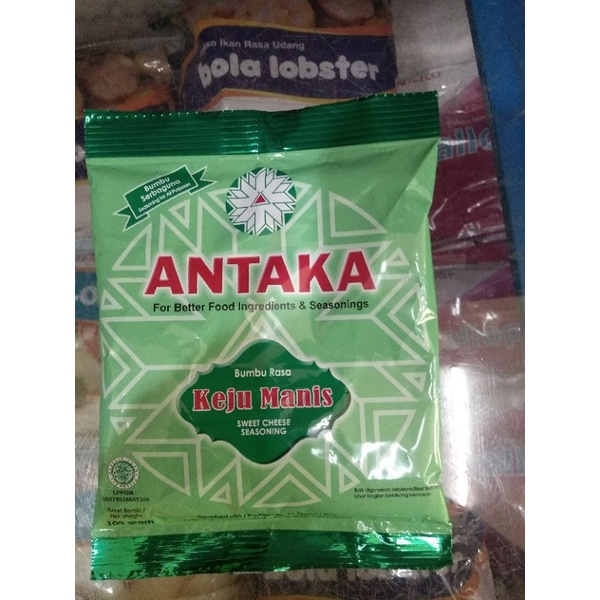 

ANTAKA Bumbu Rasa Keju Manis (Sweet Cheese Seasoning) 100gr