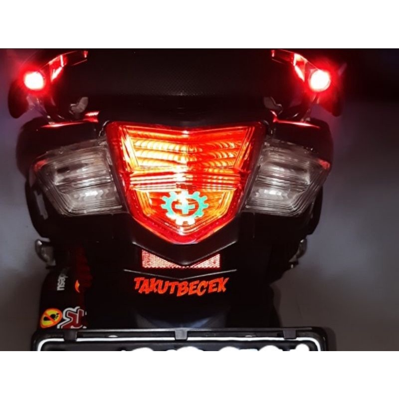 Lampu mata elang led nmax aerox vario beat mio universal