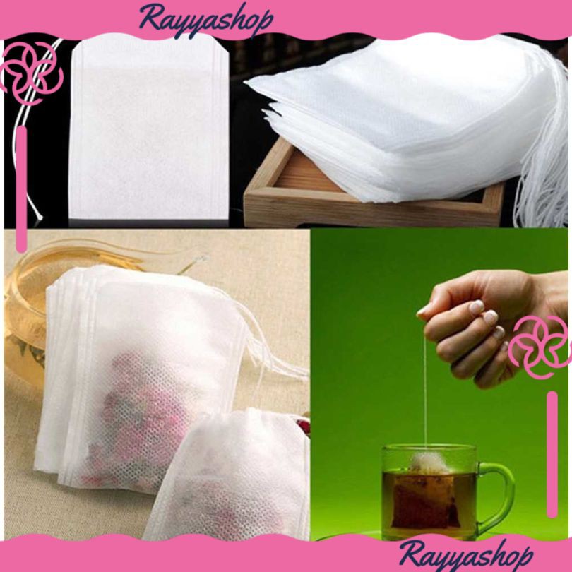 

Rayyashop | Kantong Teh Celup Kosong Teabag 100 PCS - T110