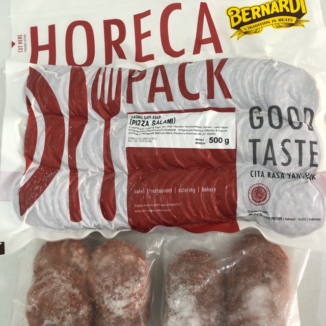 

Pizza Salami (paperoni) Bernardi 500gr