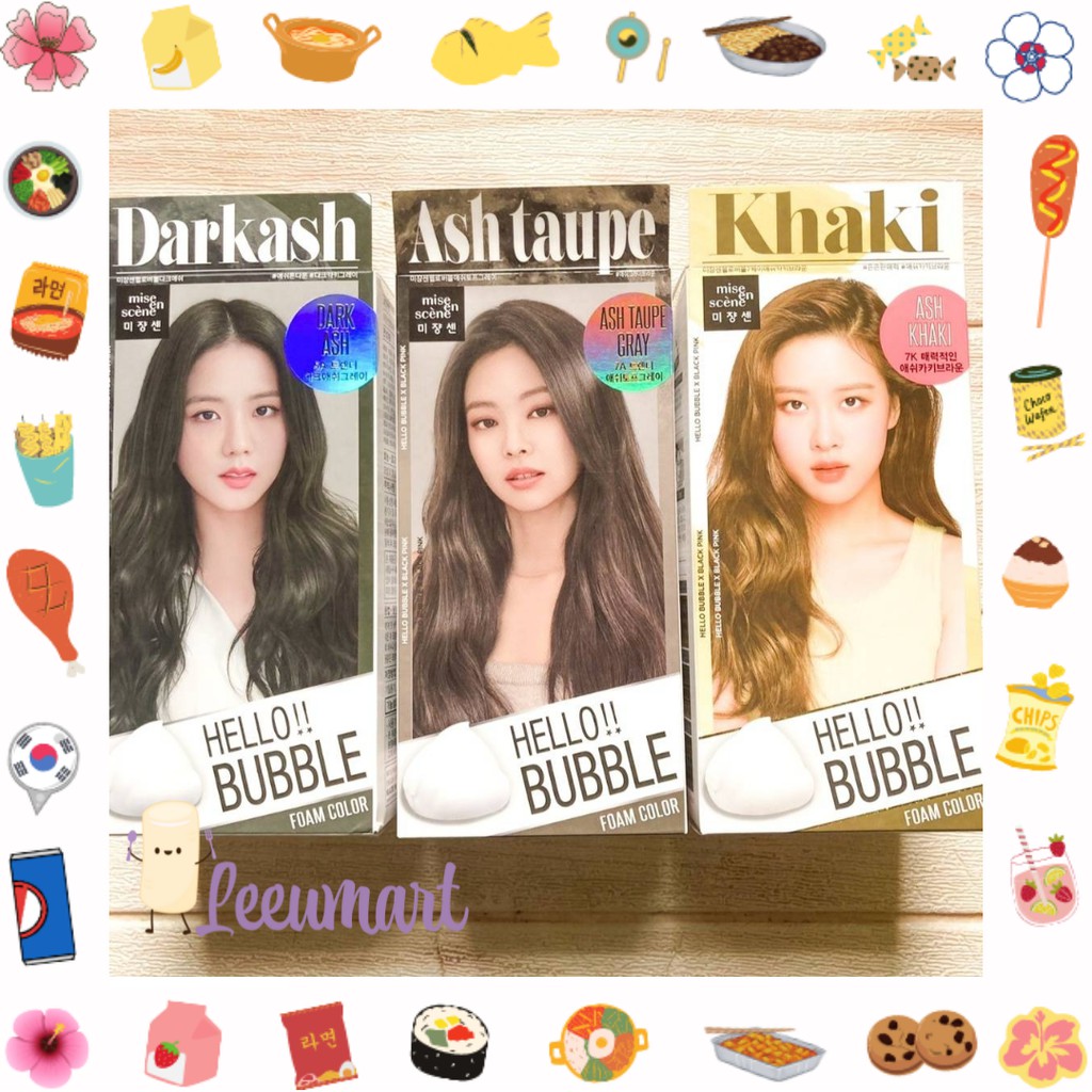Jual Mise En Scene Hello Bubble Hair Coloring Blackpink / Hello Bubble