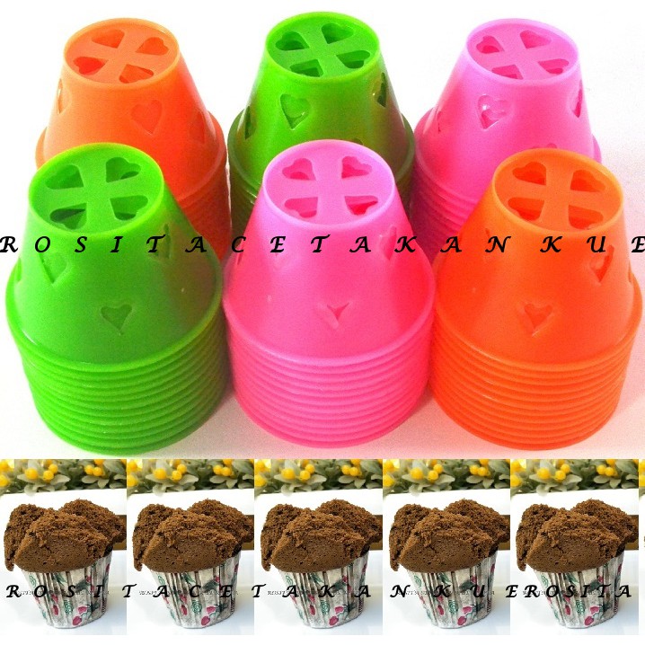 Cetakan Bolu Kukus 72pcs/6lusin Puding/PutuAyu/Agar/Jeli/Talam/TahuTelur Plastik