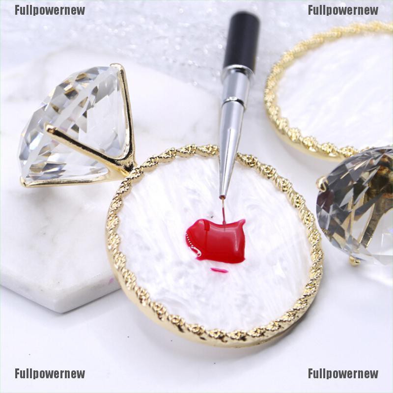 1Pc Stand Display Kuku Palsu Bentuk Diamond untuk Nail Art