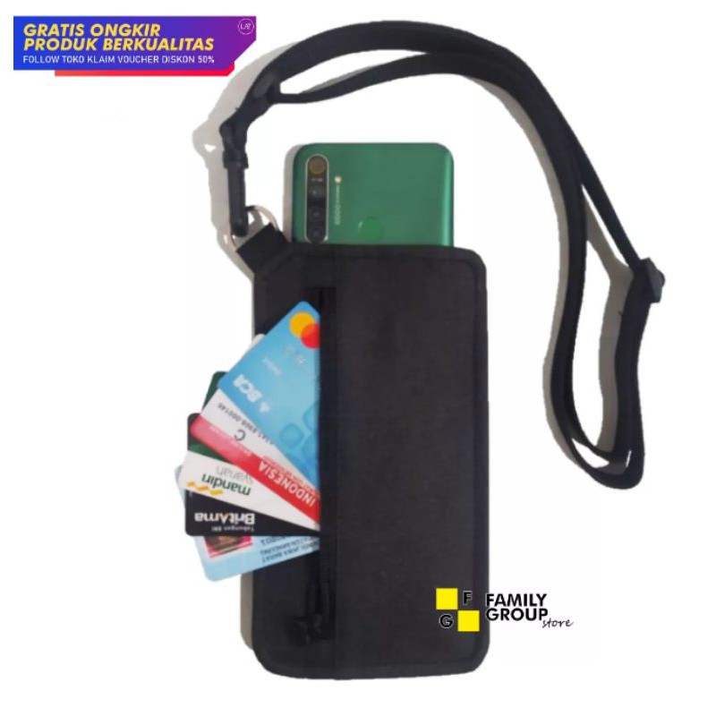 SAKO WALET Gantung leher hp/tas gantung leher dompet gantung leher