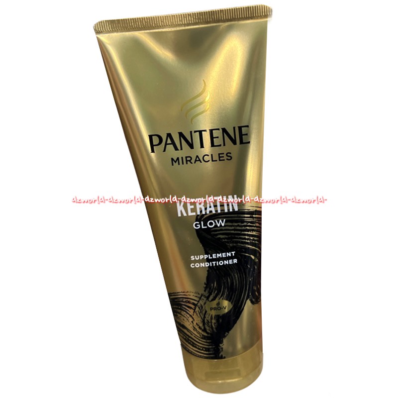 Pantene Miracles Glow 180ml Supplement Conditioner Pentin Kondisioner Untuk Rambut Berkilau Bercahaya 180 ml