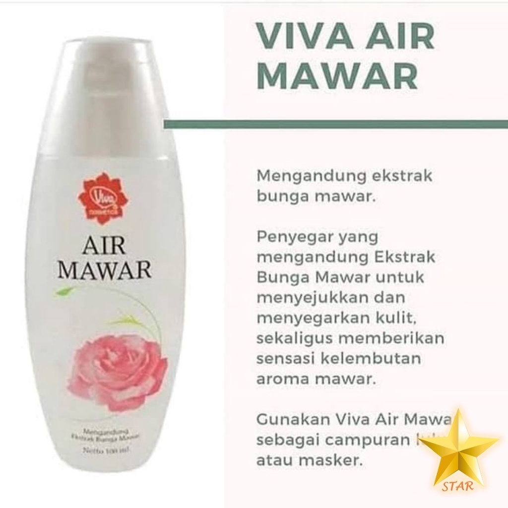 Viva Air Mawar rose water 100 ml