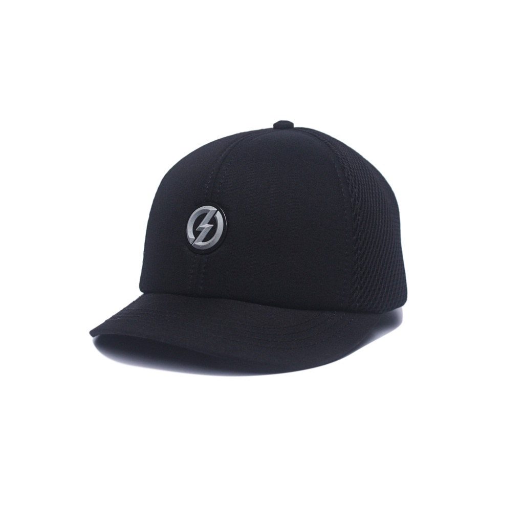 TOPI TRUCKER SKATERS TI072 LOGO S HITAM HITAM