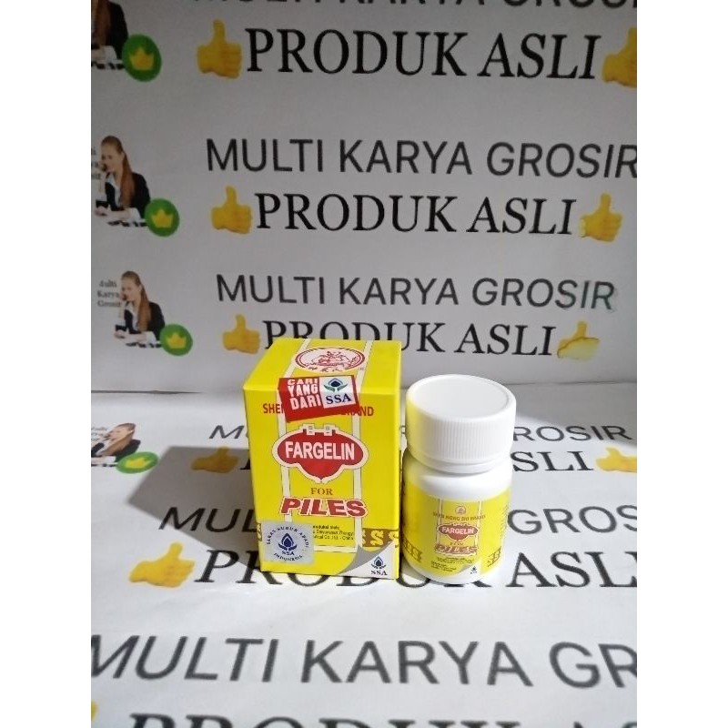 Fargelin for Piles obat wasir isi 60 pill