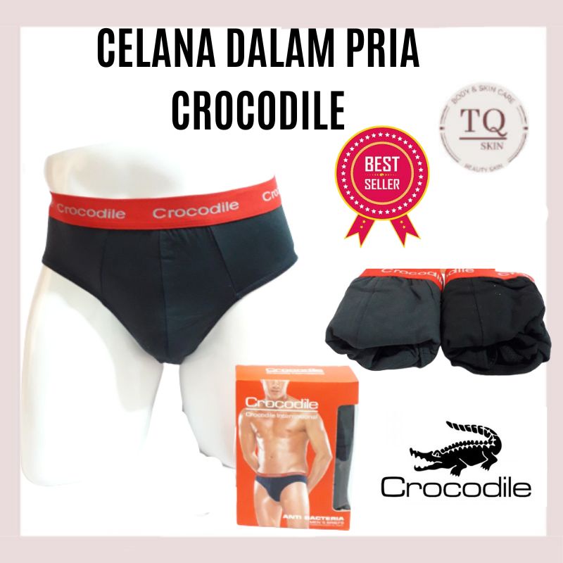 (2pcs) Celana Dalam Pria Crocodile Original CD Celana Dalam Pria Dewasa Crocodile 006