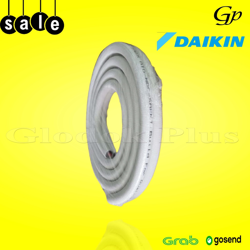 Daikin paket pipa ac 1/2 pk 3/4 pk 1 pk Ukuran 1/4 3/8, kabel bracket