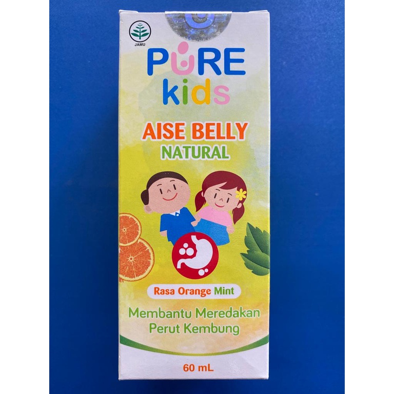 PURE KIDS AISE BELLY NATURAL 60mL | OBAT KEMBUNG ANAK