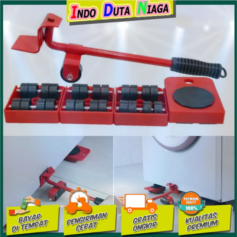 FNICEL Alat Angkut Furniture Lifter Carrier Wheel Bar Mover - FTS30