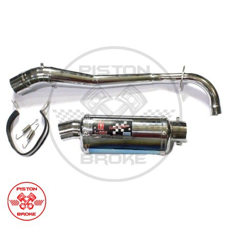 KNALPOT RACING I-ONE TRIOVAL PELANGI REVO 110 / BLADE 110