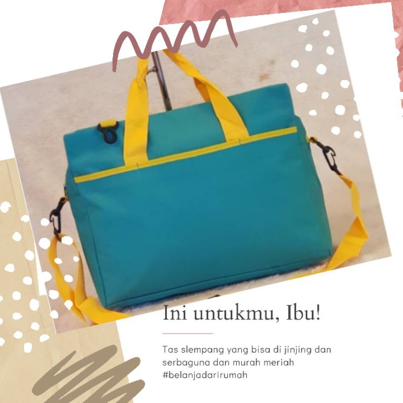 Tas promo Tas slempang Bisa di jinjing juga